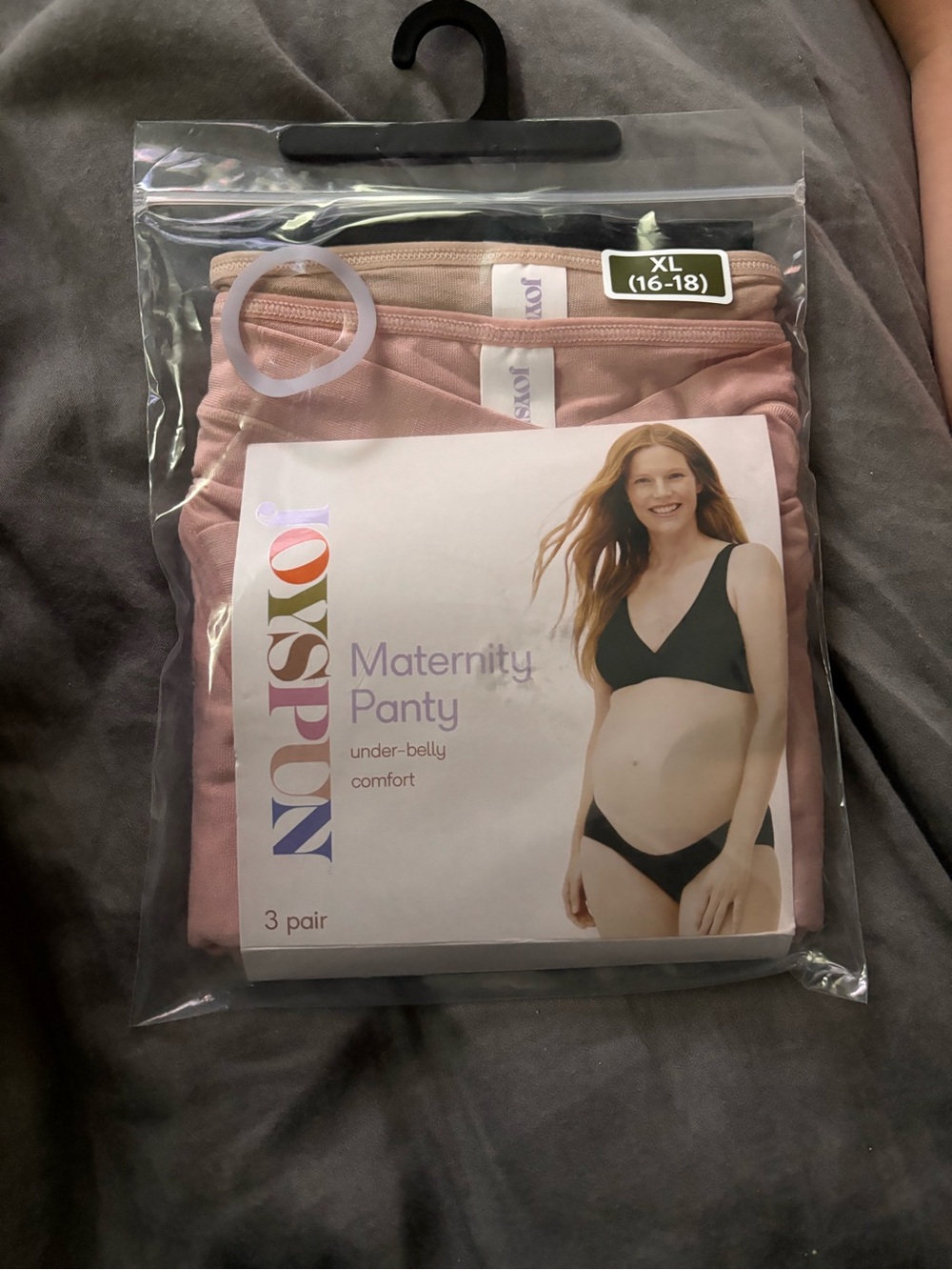 Joyspun Maternity Panty - Blush (3 Pack)